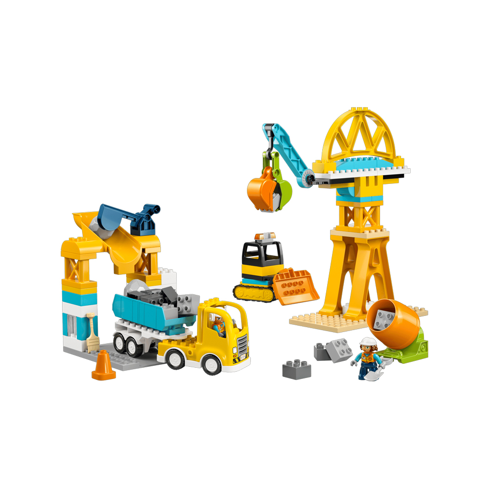 LEGO DUPLO TOWN 3 IN 1 CONSTRUCTION SITE AND VEHICLES 10476 - 6