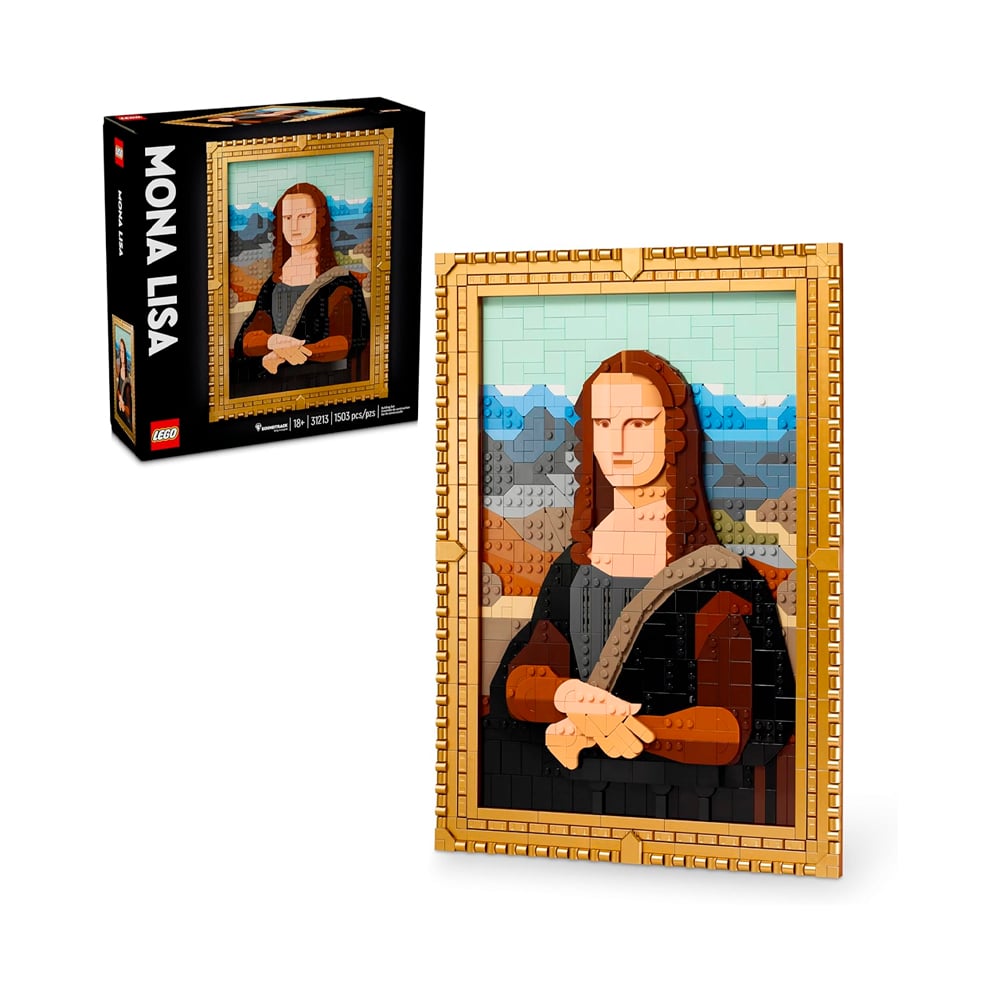 LEGO ART MONA LISA LEONARDO DA VINCI WALL 31213 - 1