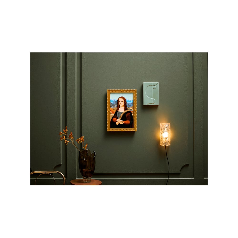 LEGO ART MONA LISA LEONARDO DA VINCI WALL 31213 - 2