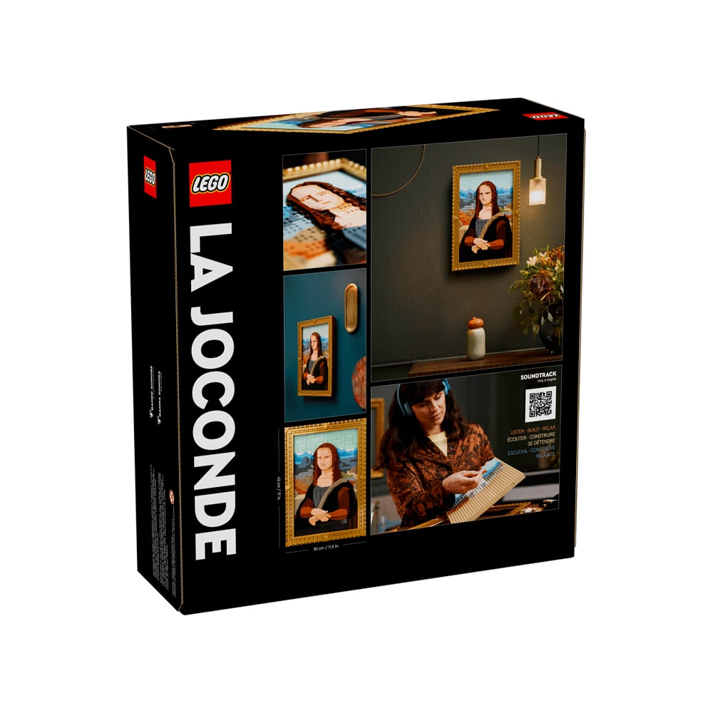LEGO ART MONA LISA LEONARDO DA VINCI WALL 31213 - 4