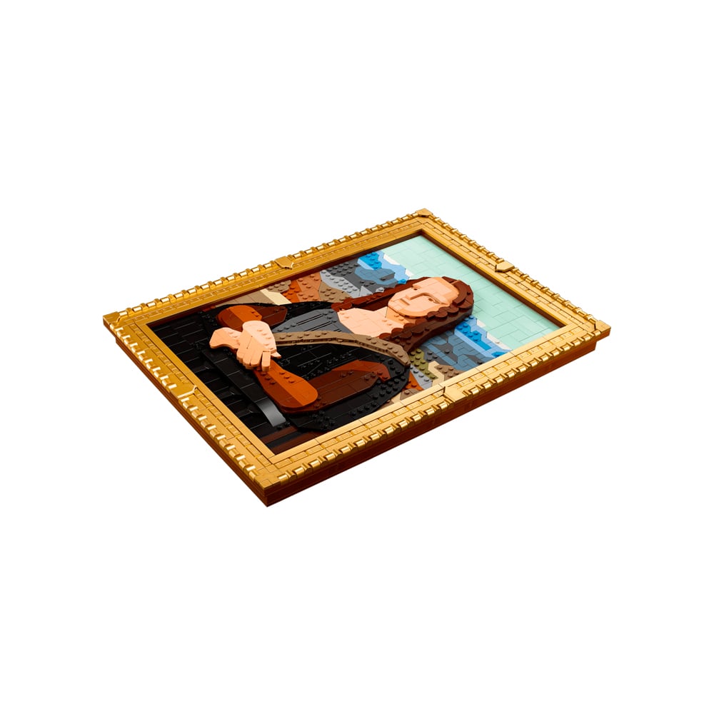 LEGO ART MONA LISA LEONARDO DA VINCI WALL 31213 - 5