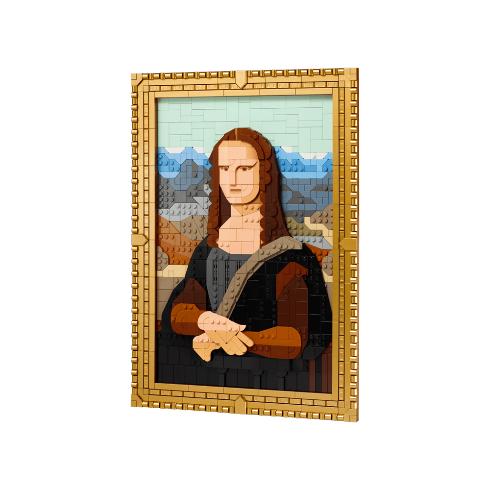 LEGO ART MONA LISA LEONARDO DA VINCI WALL 31213 - 6