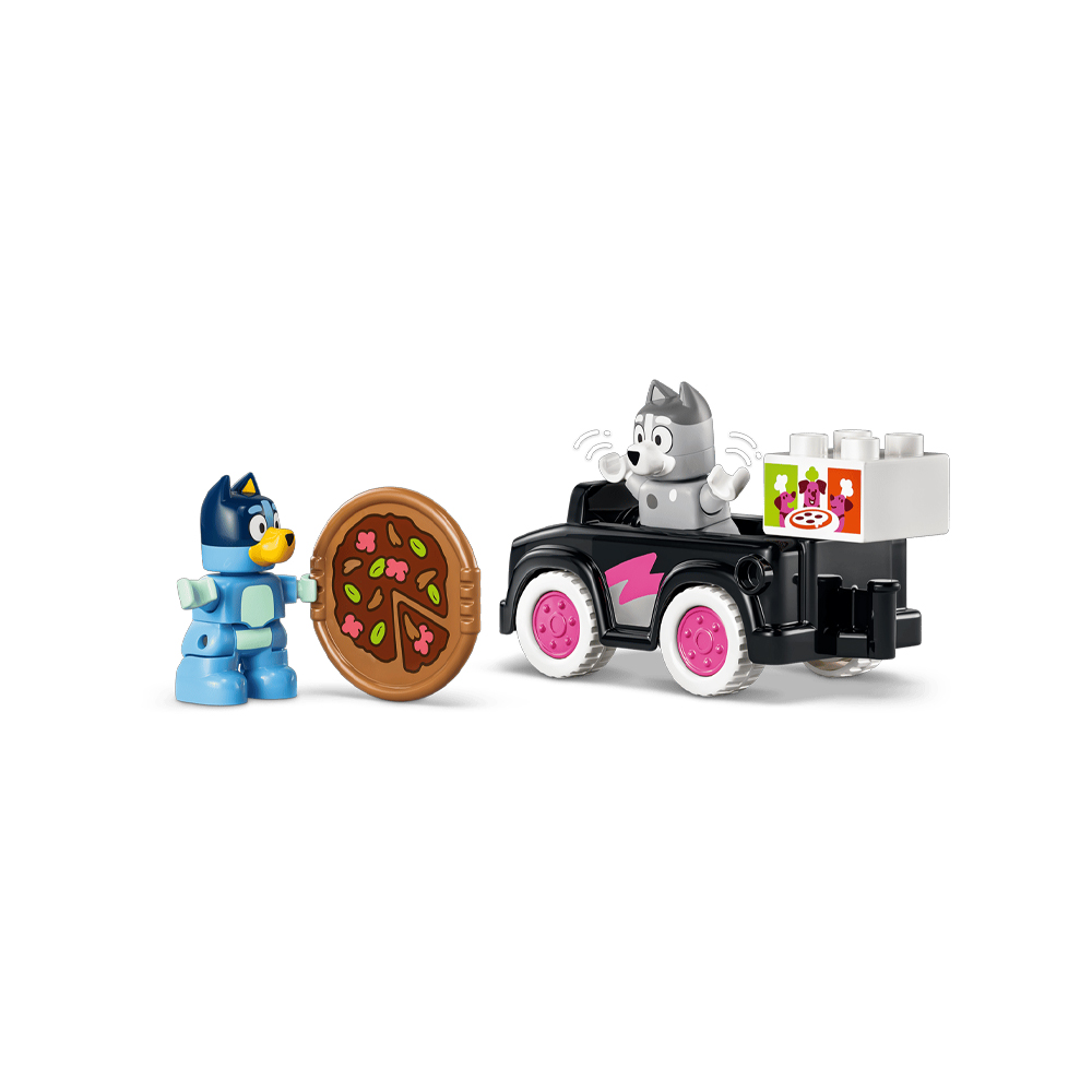 LEGO DUPLO BLUEY PIZZA GIRLS WITH MUFFIN AND BLUEY 10469 - 4
