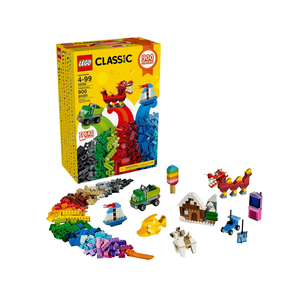LEGO CLASSIC CREATIVE BOX 900 PIEZAS 10704 - 1