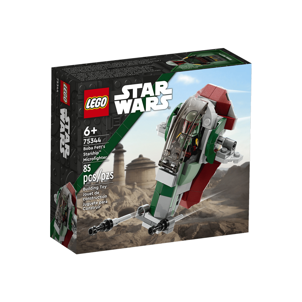 LEGO STAR WARS BOBA FETT STARSHIP MICROFIGHTER 75344 - 5