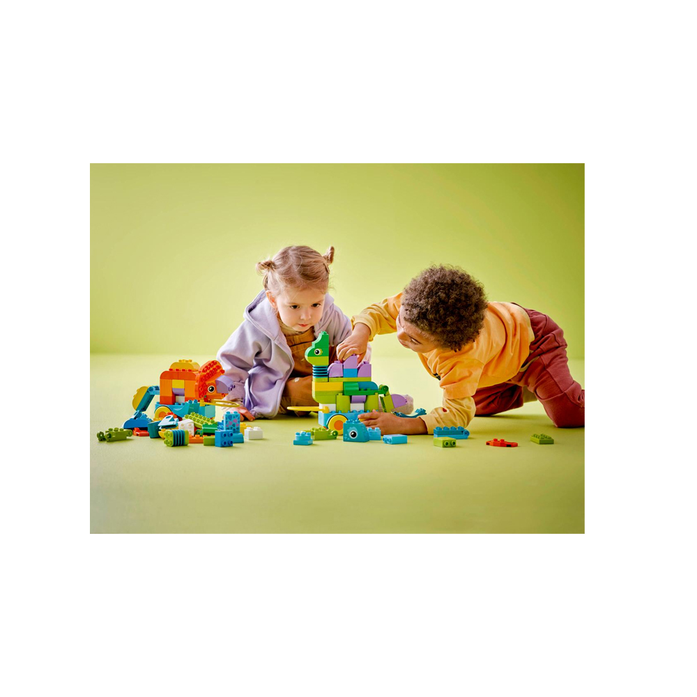 LEGO DUPLO TOWN 3 IN 1 DINOSAURS ON WHEELS LEARNING 10451 - 3