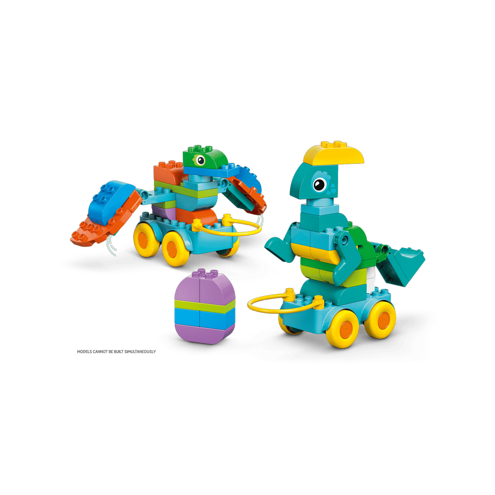 LEGO DUPLO TOWN 3 IN 1 DINOSAURS ON WHEELS LEARNING 10451 - 4