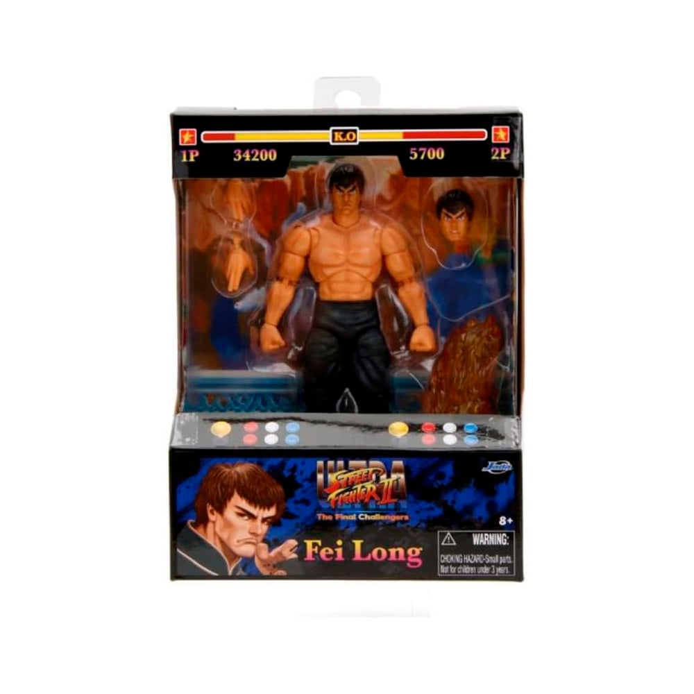 FIGURA DE COLECCION JADA STREET FIGHTER II FEI LONG - 5
