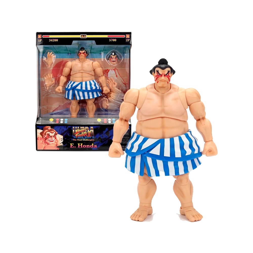 FIGURA DE COLECCION JADA STREET FIGHTER II E HONDA - 1