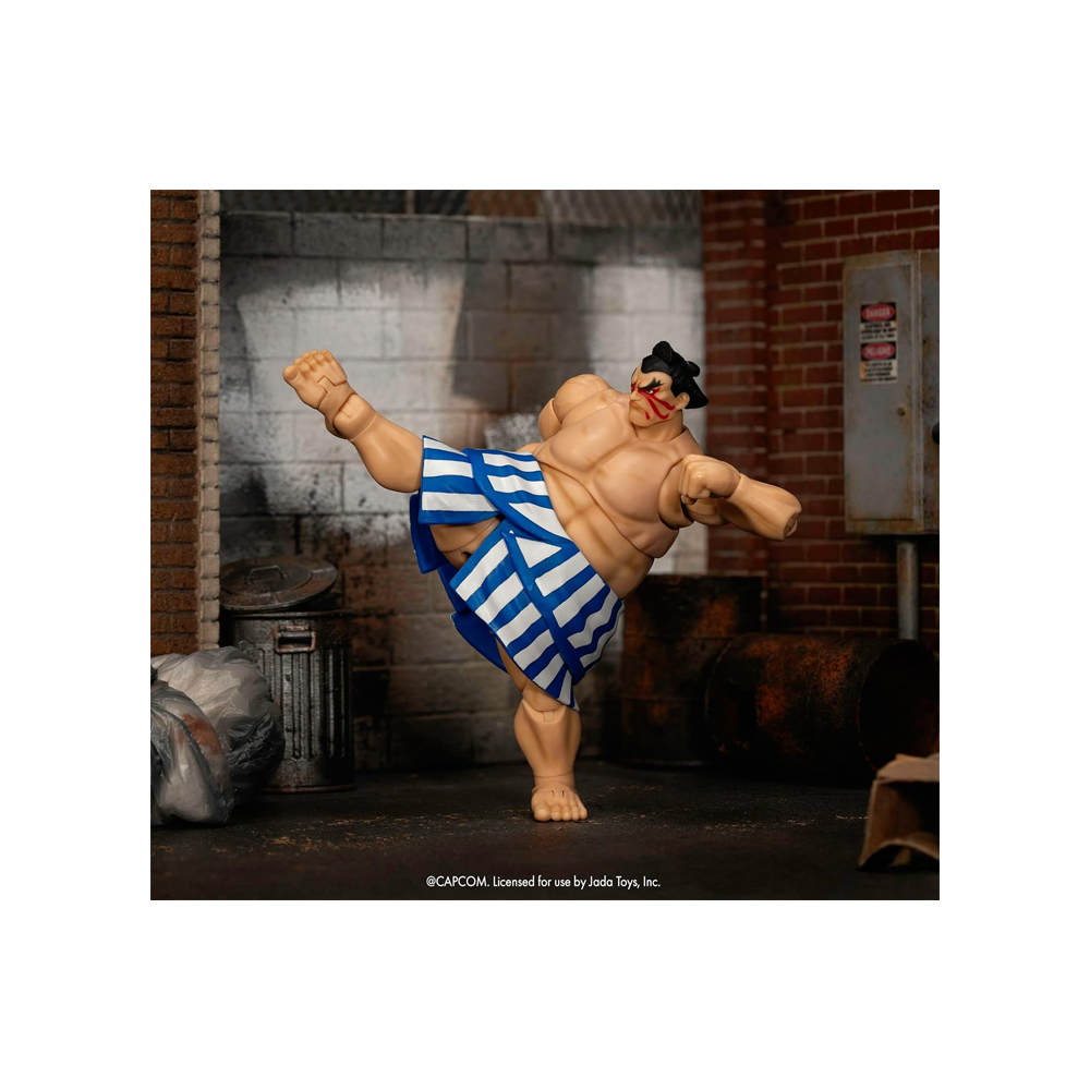 FIGURA DE COLECCION JADA STREET FIGHTER II E HONDA - 2