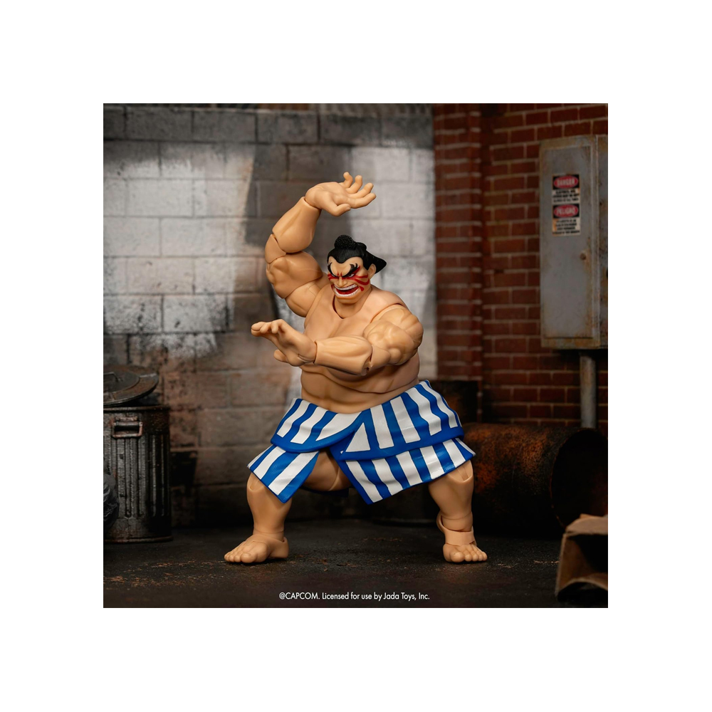 FIGURA DE COLECCION JADA STREET FIGHTER II E HONDA - 3