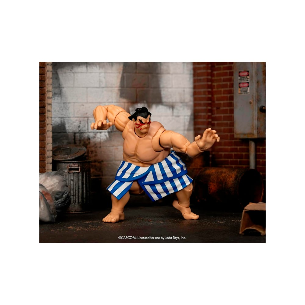 FIGURA DE COLECCION JADA STREET FIGHTER II E HONDA - 4