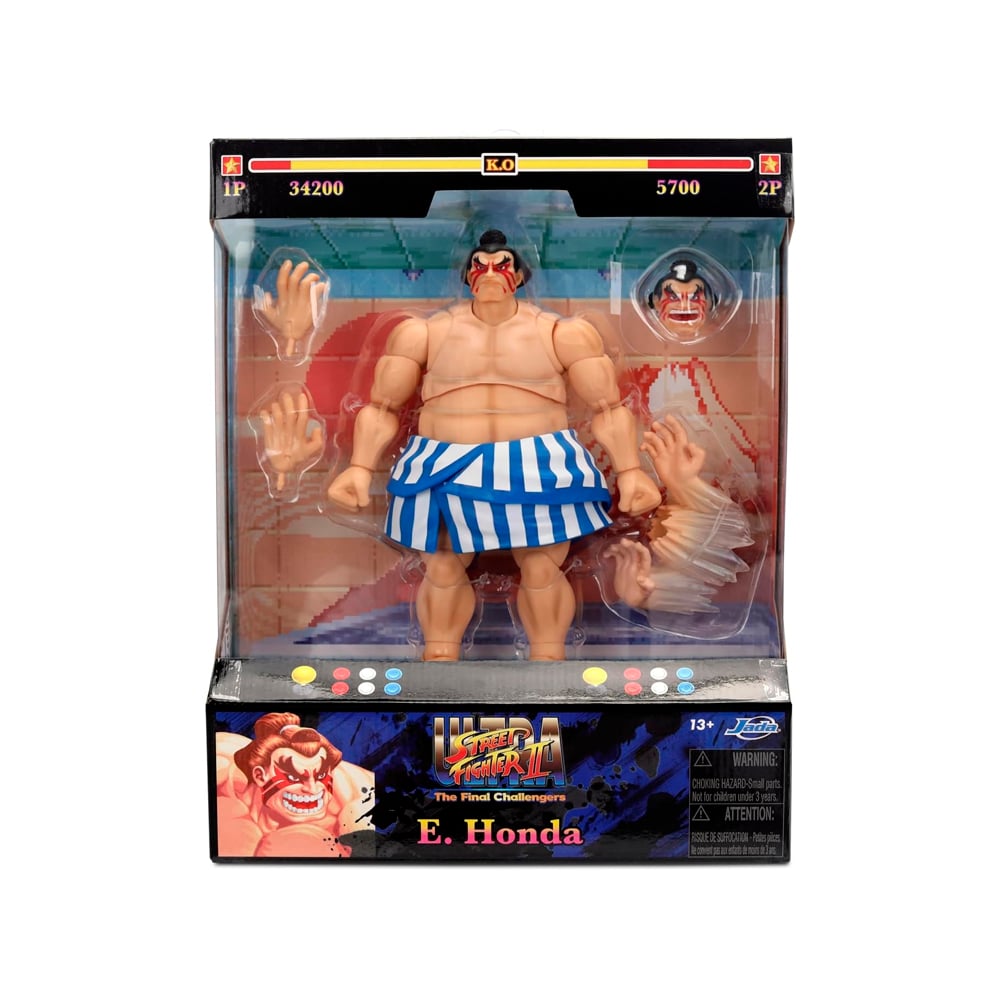 FIGURA DE COLECCION JADA STREET FIGHTER II E HONDA - 5
