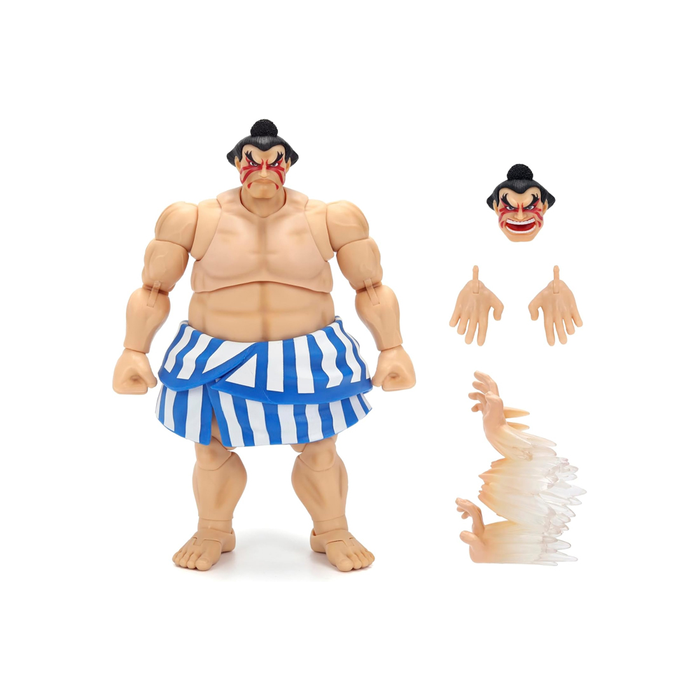 FIGURA DE COLECCION JADA STREET FIGHTER II E HONDA - 6