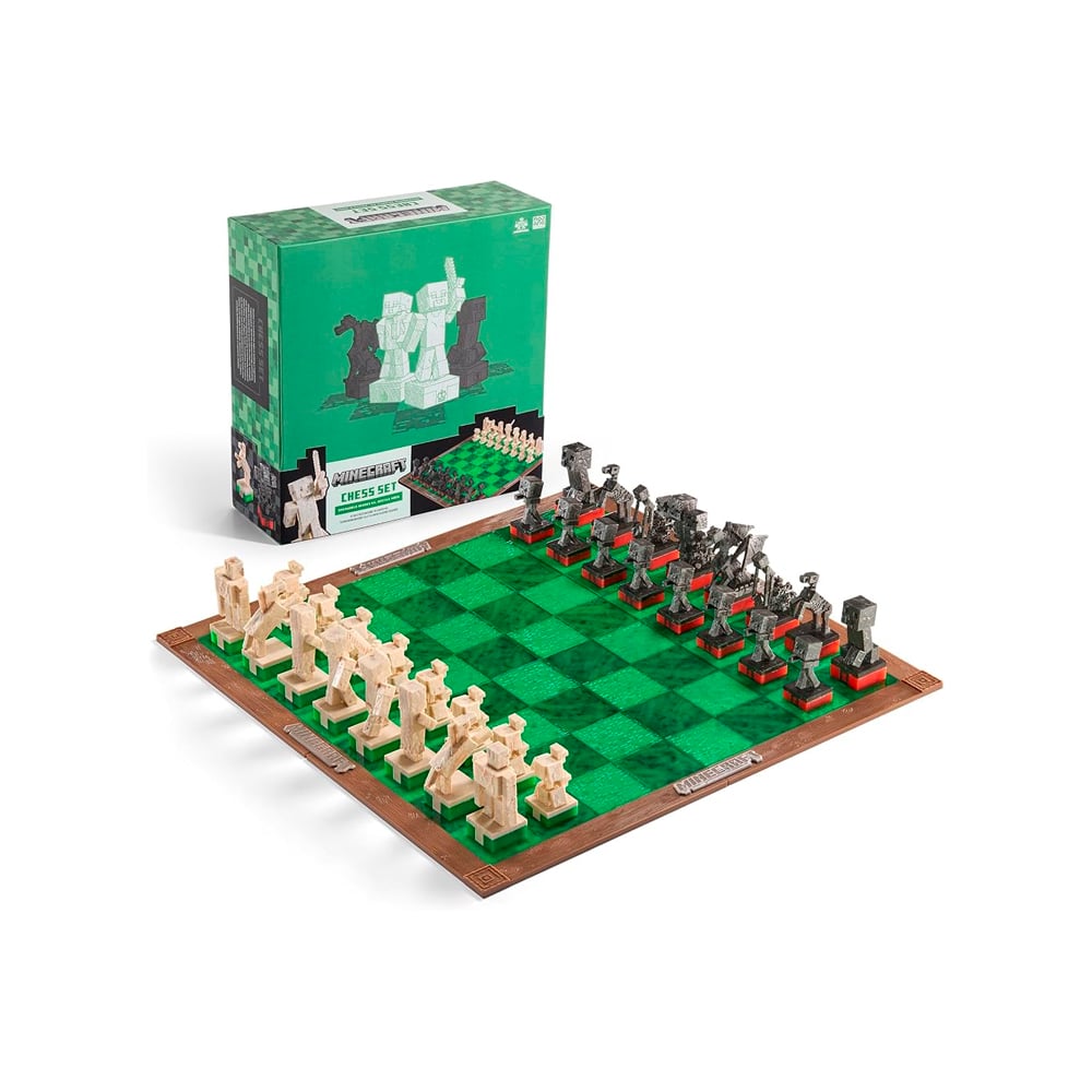 MINECRAFT CHESS SET BOARD GAME DELUXE - 1
