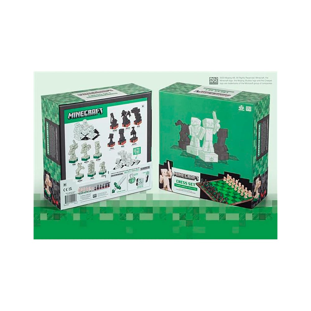 MINECRAFT CHESS SET BOARD GAME DELUXE - 3