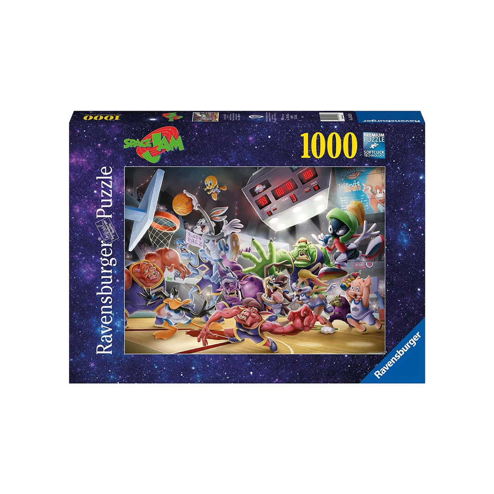 ROMPECABEZA RAVENSBURGER SPACE JAM FINAL DUNK  1000 PIEZAS - 1
