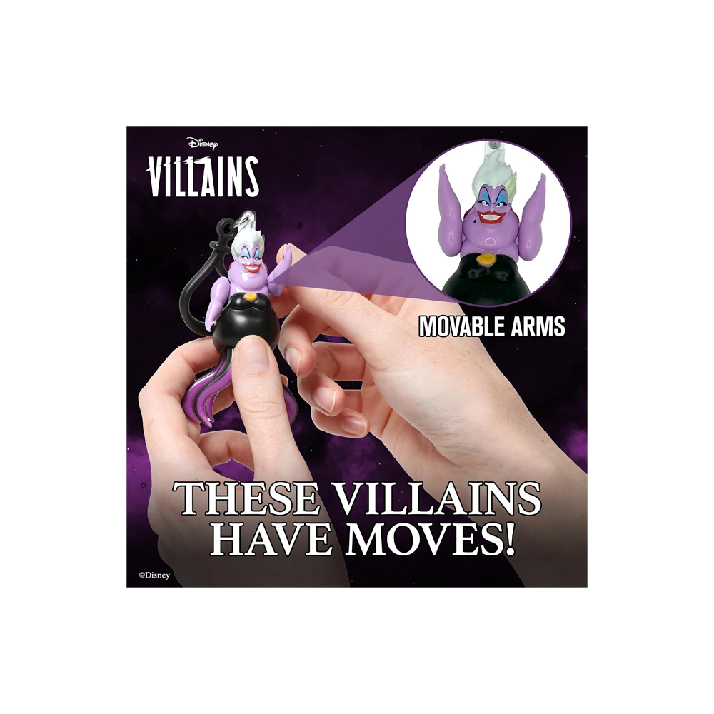 DISNEY VILLAINS CHIBI IN MOTION 4 PACK BAG - 4