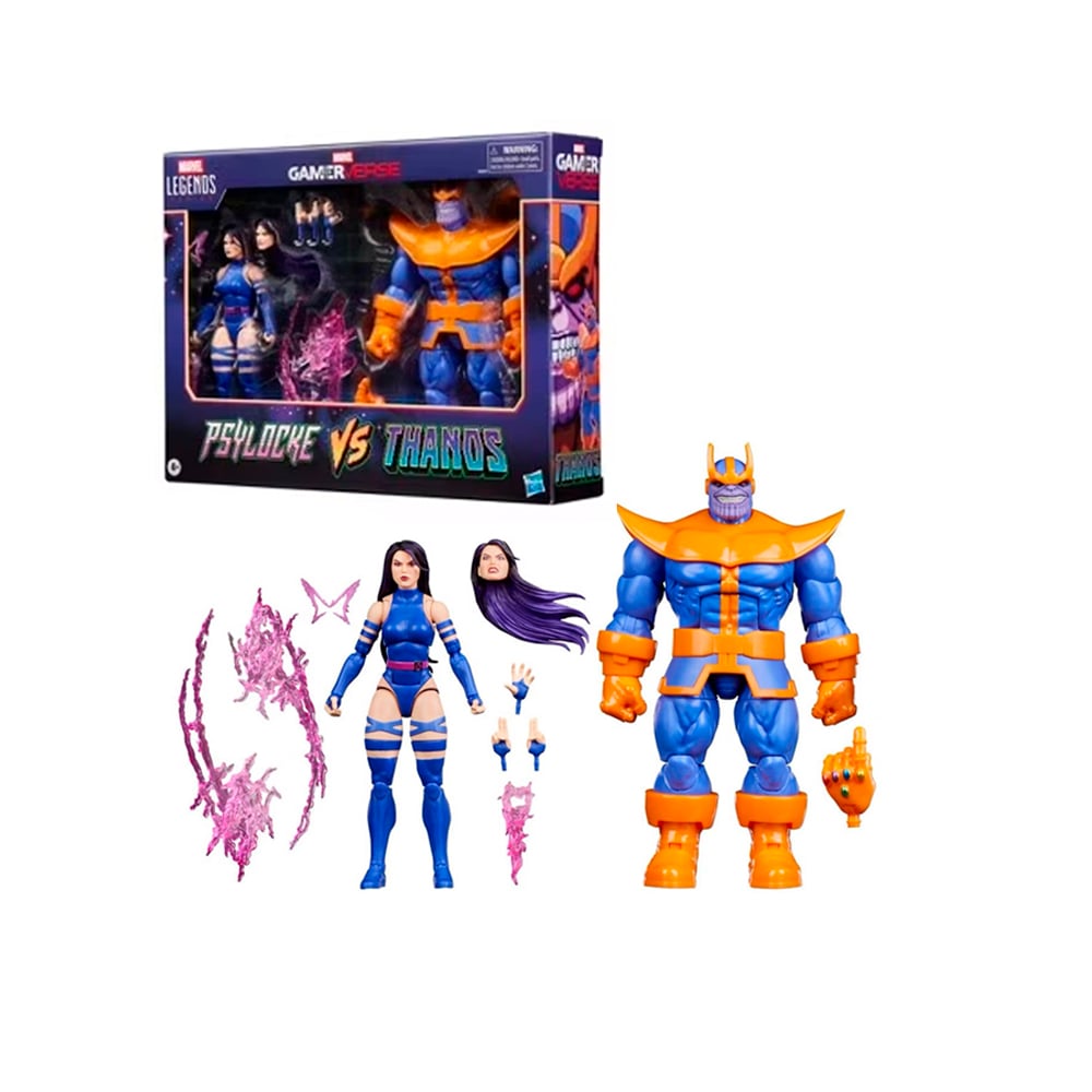 MARVEL LEGENDS GAMEVERSE PSYLOCKE VS THANOS - 1