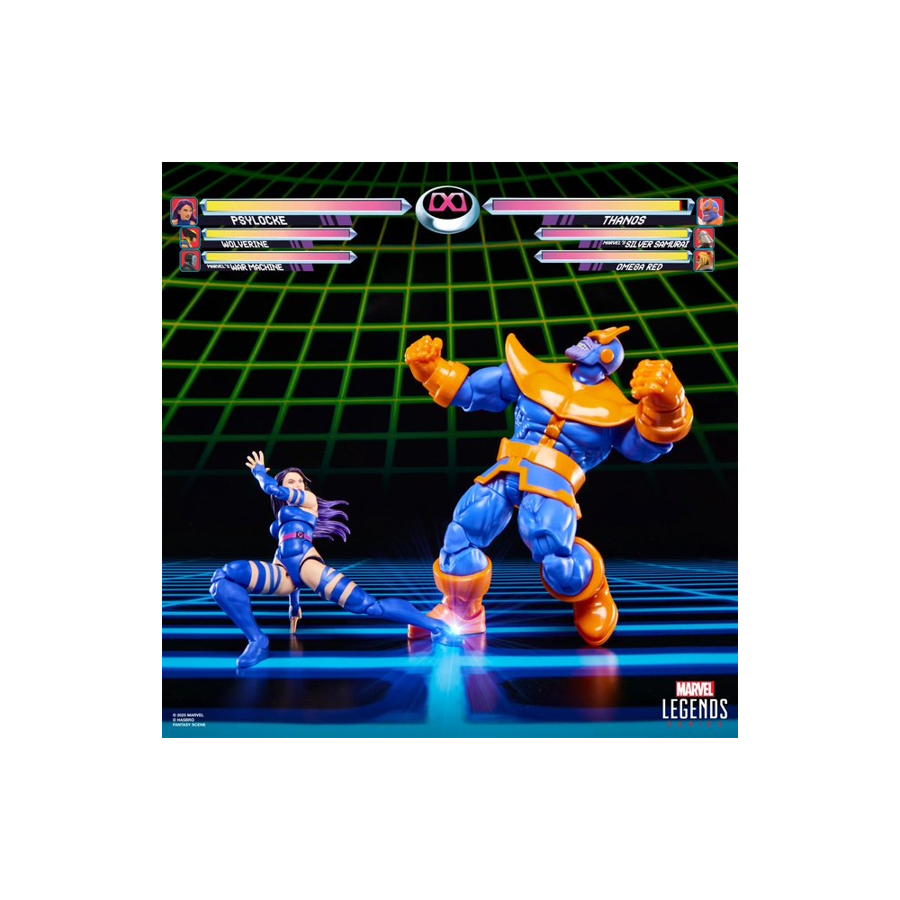 MARVEL LEGENDS GAMEVERSE PSYLOCKE VS THANOS - 2