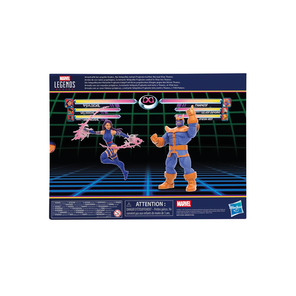 MARVEL LEGENDS GAMEVERSE PSYLOCKE VS THANOS - 3