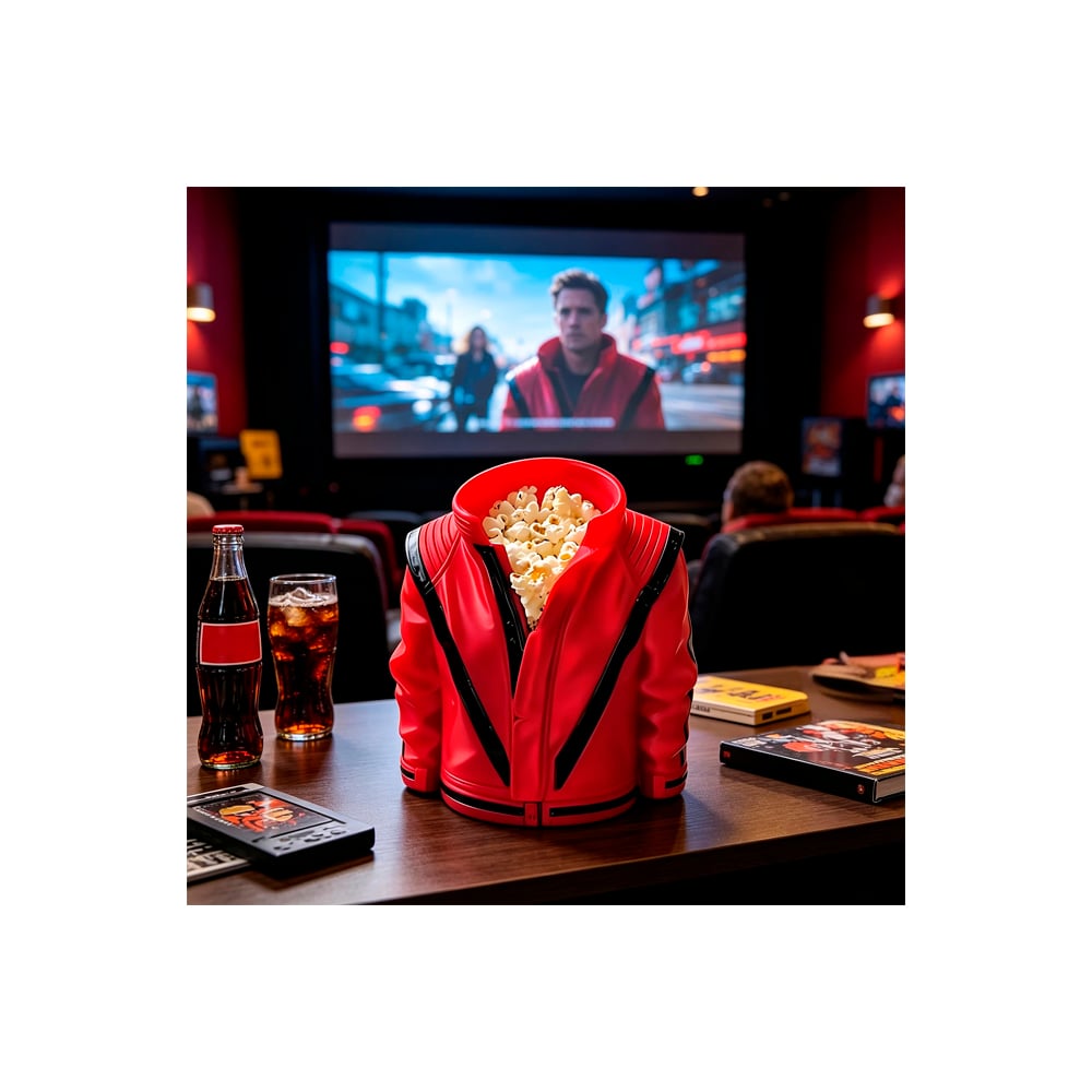 MICHAEL RED JACKET SHAPED POPCORN BUCKET MINI - 2