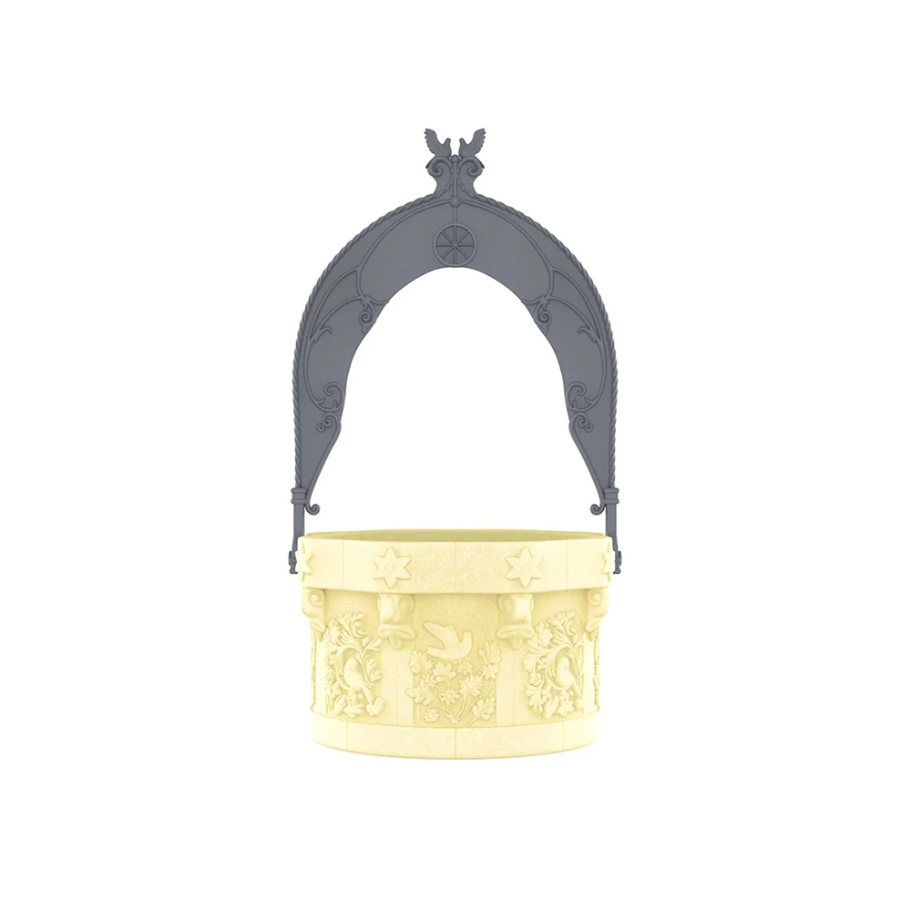 POPCORN BUCKET DISNEY SNOW WHITE WISHING WELL LIGHT UP - 4