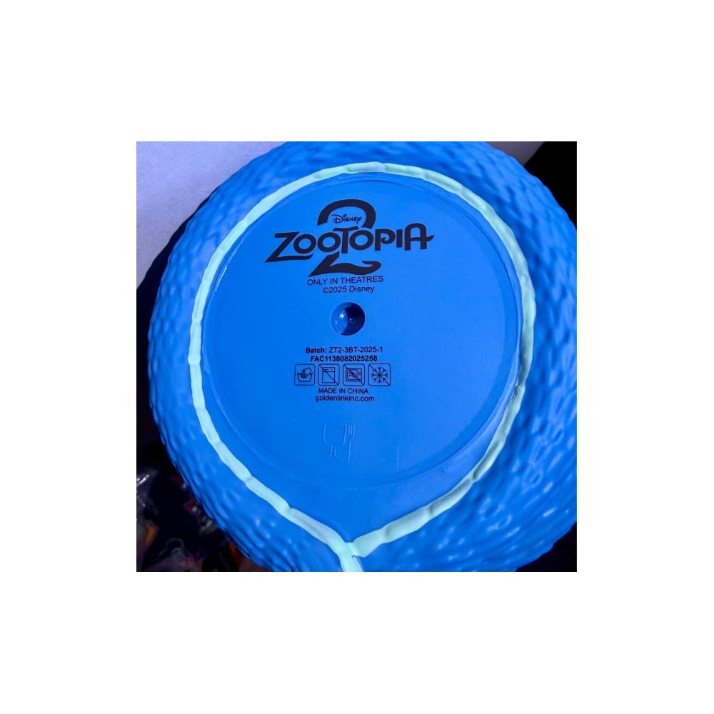 POPCORN BUCKET DISNEY ZOOTOPIA 2 GARY DE SNAKE REGAL - 2