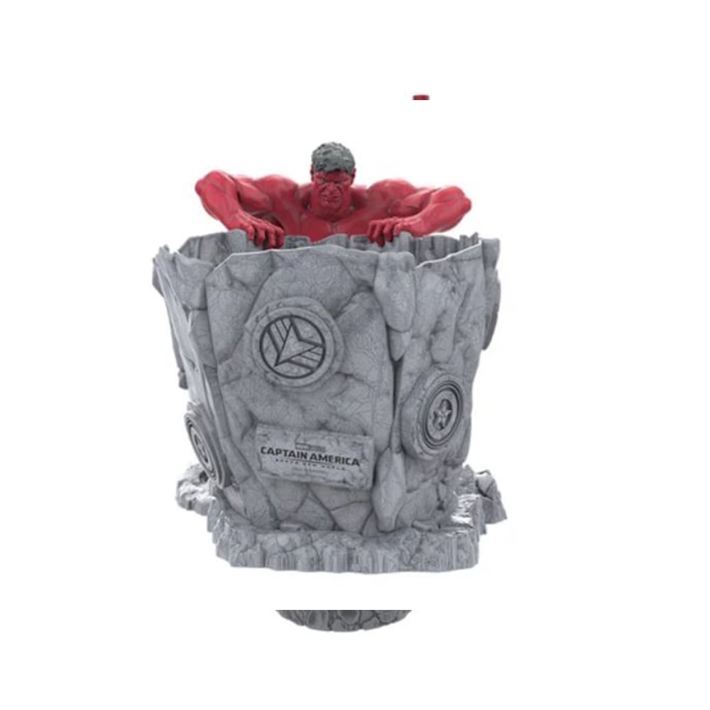 POPCORN BUCKET DRINKING CUP CAPTAIN AMERICA BRAVE WORLD - 5