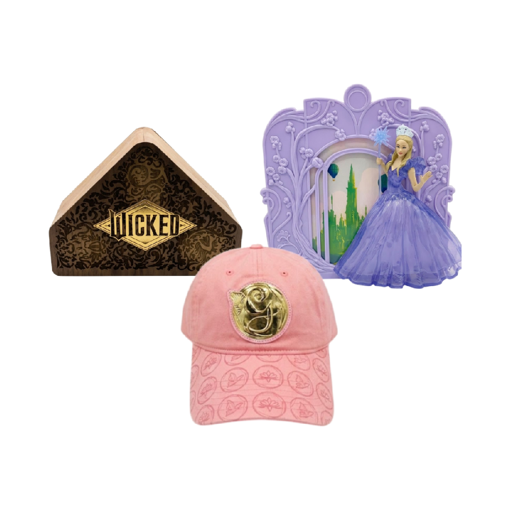 WICKED FOR GOOD GLINDA POPCORN BUCKET AND HAT BUNDLE - 1