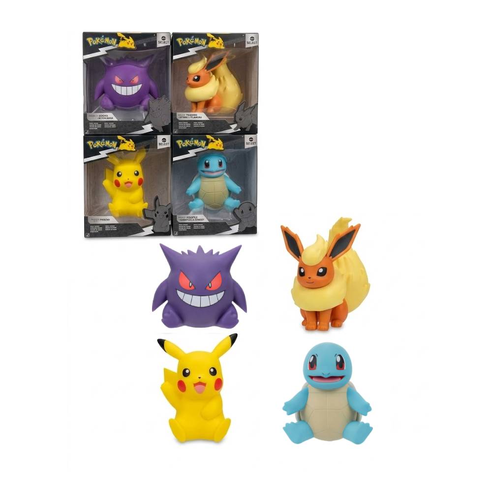 POKEMON PACK JAZWARES 4 UNIDADES GENGAR SET - 1