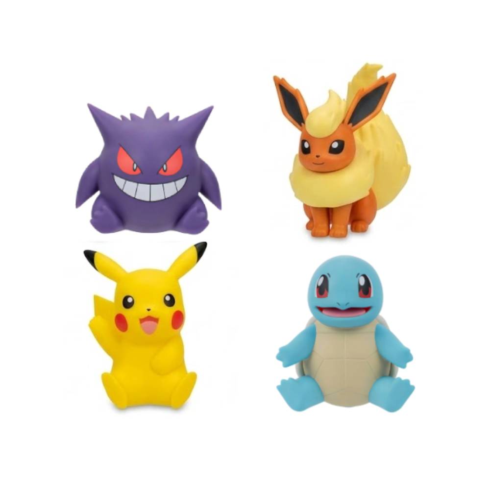 POKEMON PACK JAZWARES 4 UNIDADES GENGAR SET - 4