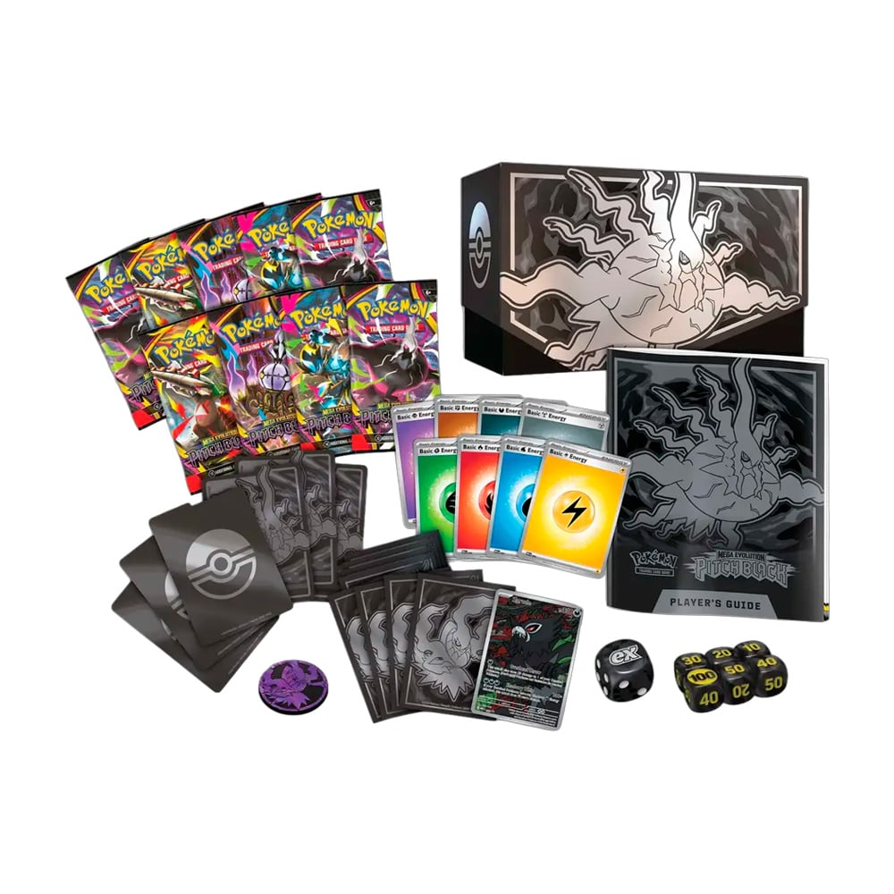 POKEMON TCG ELITE TRAINER BOX PITCH BLACK INGLES - 2