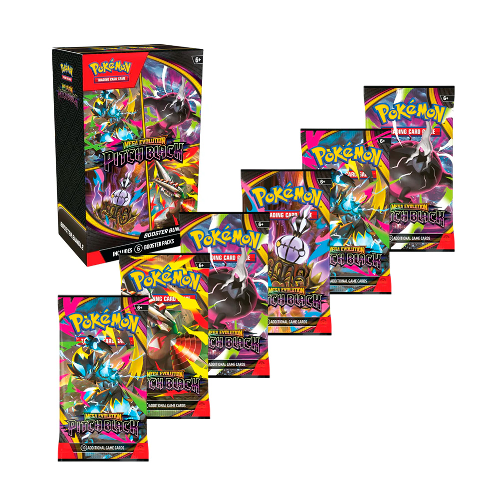 POKEMON TCG PITCH BLACK BOOSTER BUNDLE INGLES - 1