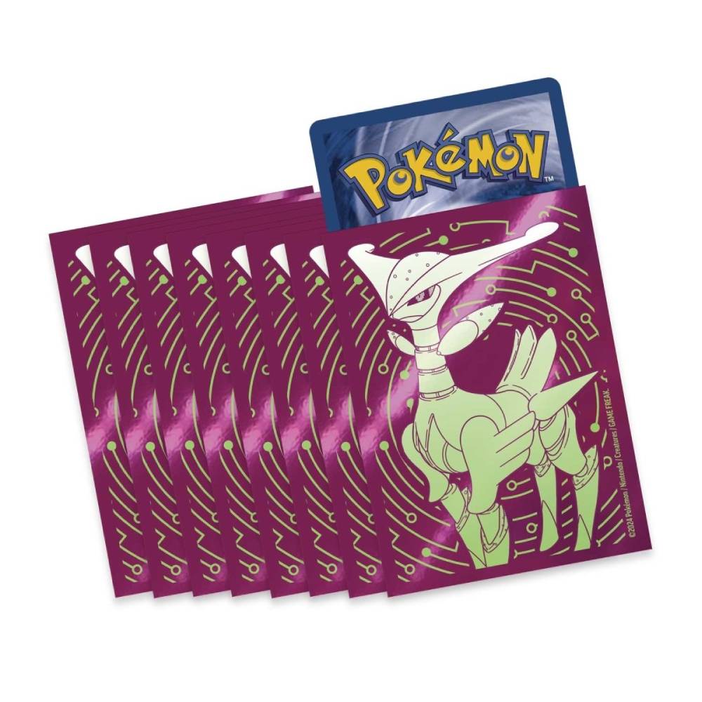 POKEMON TCG ELITE TRAINER BOX FUERZA TEMPORAL IRON LEAVES ESPAÑOL - 3