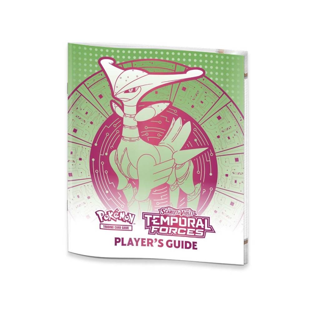 POKEMON TCG ELITE TRAINER BOX FUERZA TEMPORAL IRON LEAVES ESPAÑOL - 4