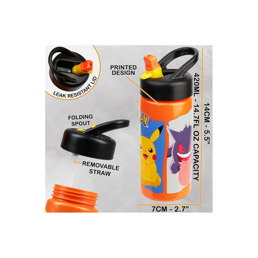 POKEMON LONCHERA SET TAPER TOMATODO CHARIZARD PIKACHU - 3