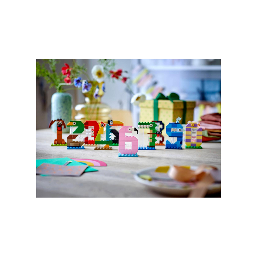 LEGO BIRTHDAY NUMBERS EDUCATIONAL 40807 - 6
