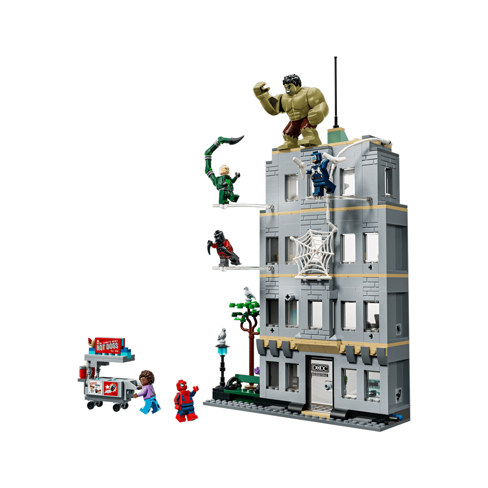 LEGO MARVEL SPIDER MAN VS HULK EPIC CLASH 76350 - 2