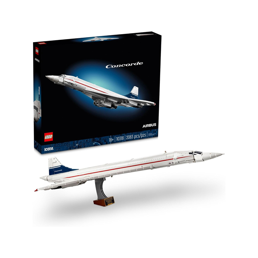 LEGO ICONS CONCORDE MODEL AIRCRAFT 10318 - 1
