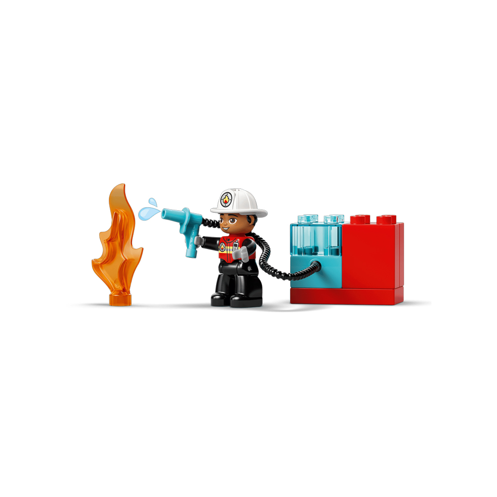 LEGO DUPLO TOWN FIRE TRUCK WITH HOSE 10473 DETALLES - 3