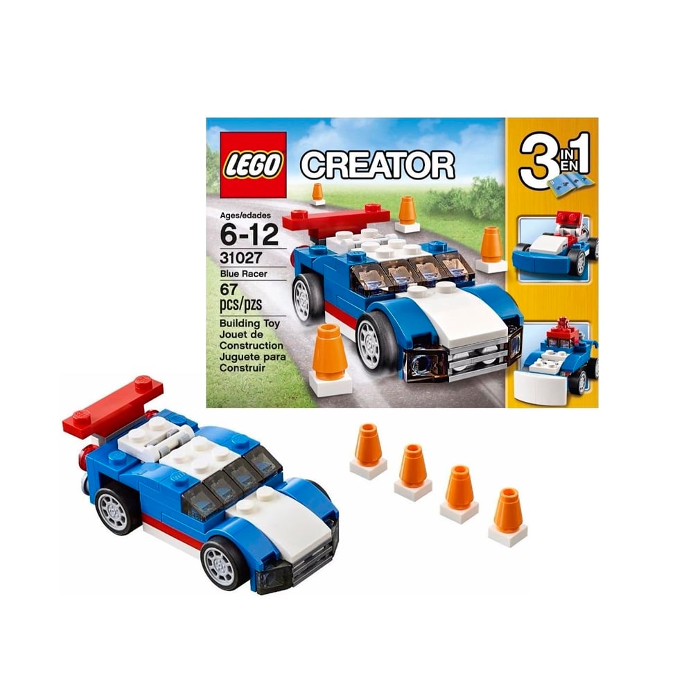 LEGO CREATOR BLUE RACER 31027 DETALLES - 1