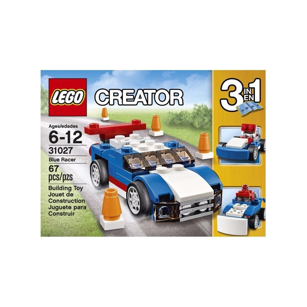 LEGO CREATOR BLUE RACER 31027 DETALLES - 6