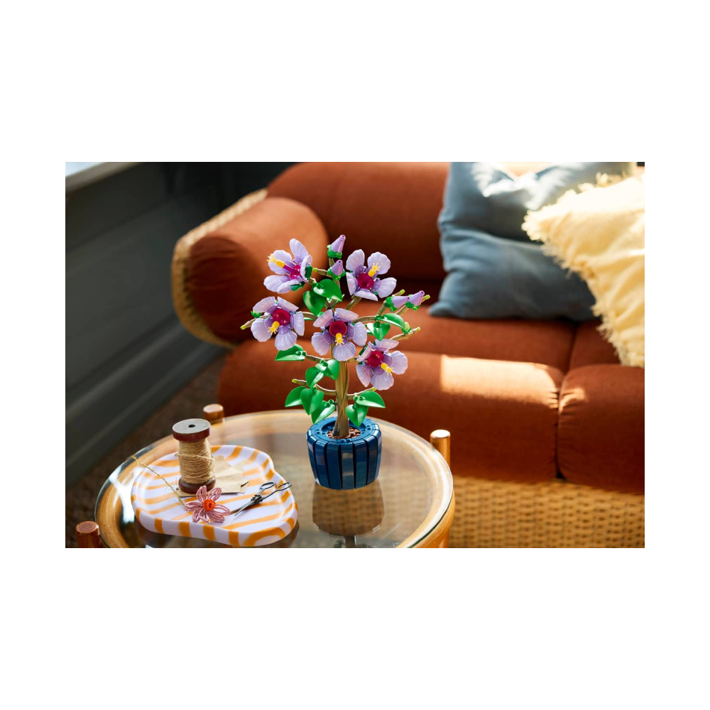 LEGO BOTANICALS HIBISCUS FLOWER BUILDING SET 10372 - 3