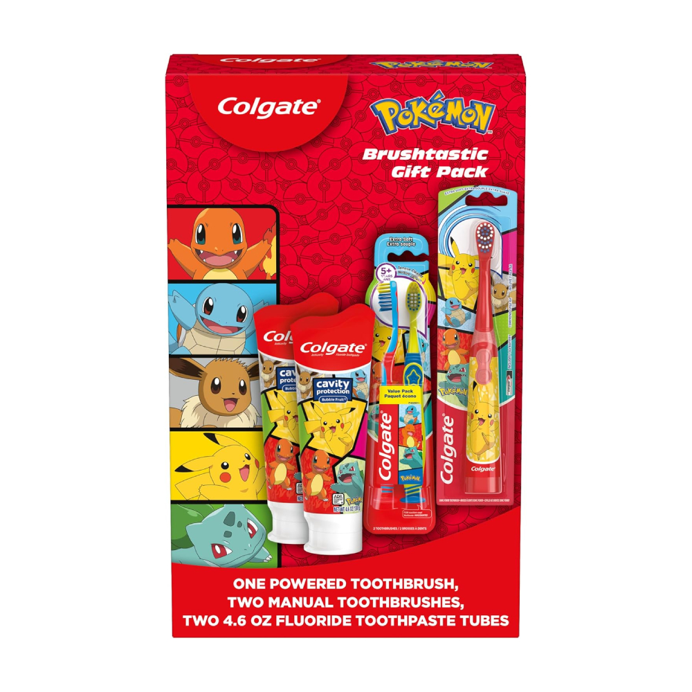COLGATE POKEMON SET CEPILLO Y PASTA DE DIENTES INFANTIL - 1