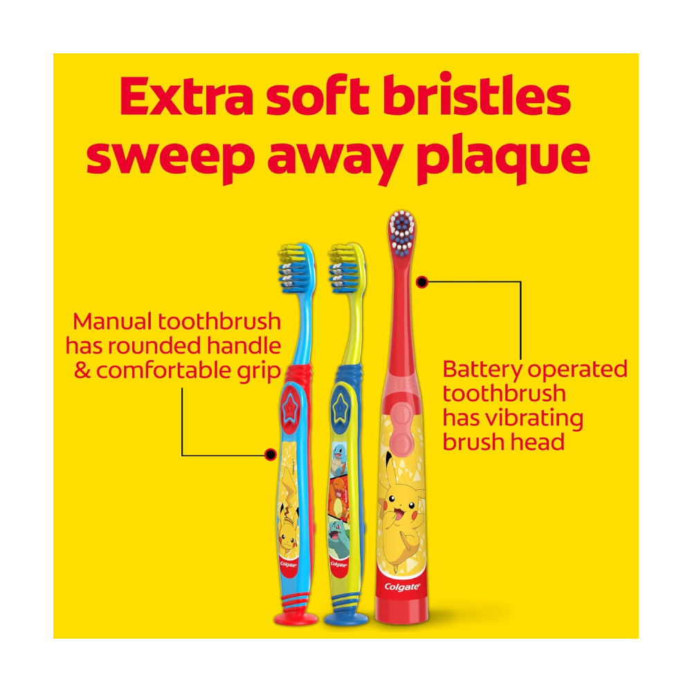 COLGATE POKEMON SET CEPILLO Y PASTA DE DIENTES INFANTIL - 4
