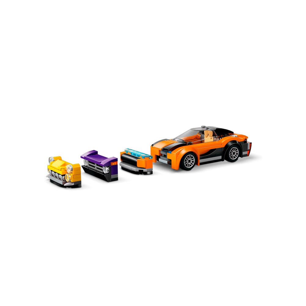 LEGO CITY CAR TRANSPORTER TRUCK WITH SPORTS CARS 60408 - 4