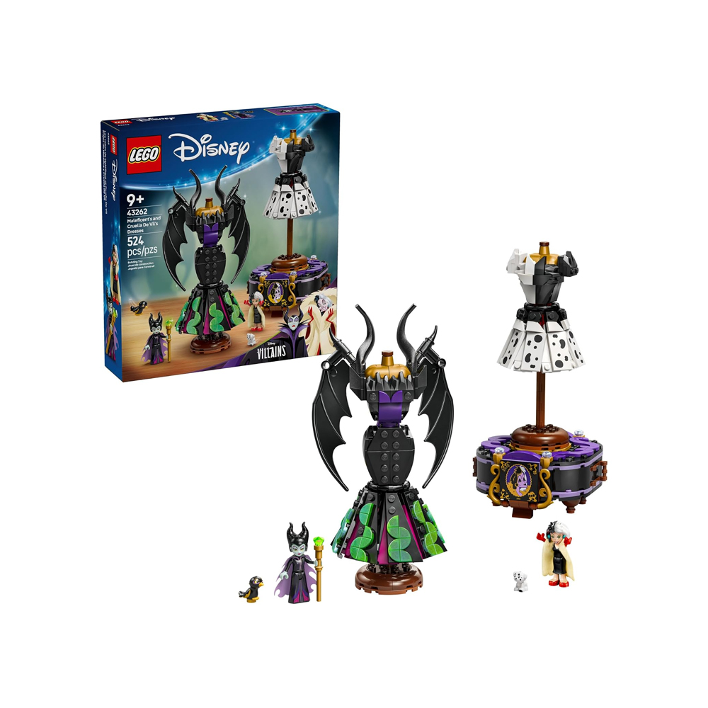 LEGO DISNEY VILLAINS MALEFICENT AND CRUELLA DE VIL 43262 - 1