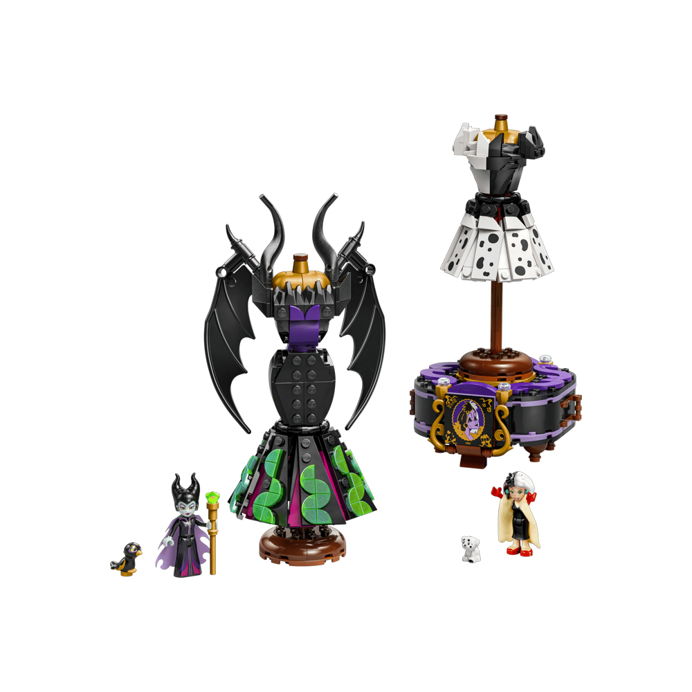 LEGO DISNEY VILLAINS MALEFICENT AND CRUELLA DE VIL 43262 - 2
