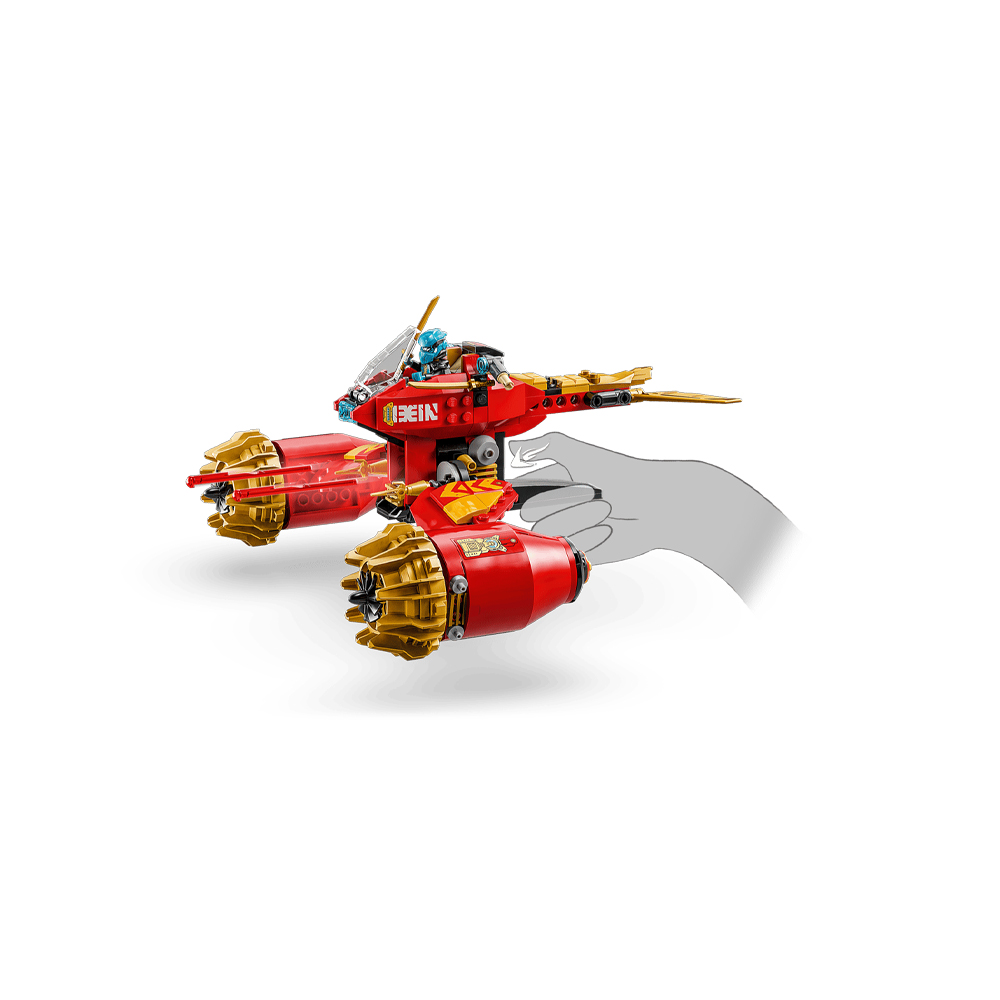 LEGO NINJAGO KAIS MECH STORM RIDER 71830 - 4
